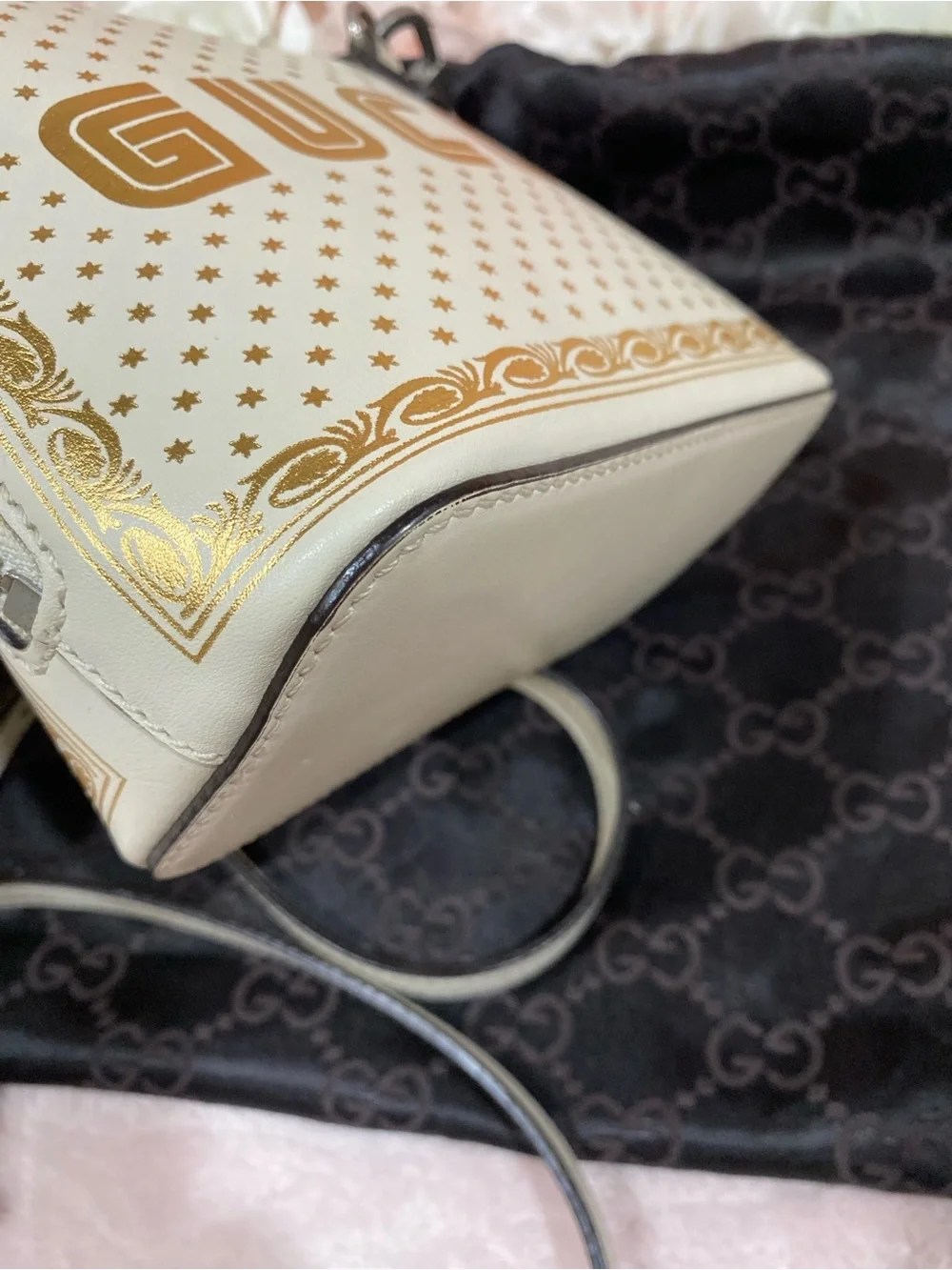 Gucci xSEGA Guccy Stars Mini Dome Bag